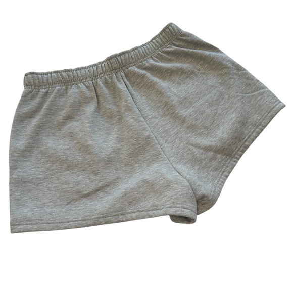 White Fox Boutique Lounge Shorts With Love Gray Marle Women’s Size Medium - Picture 10 of 11